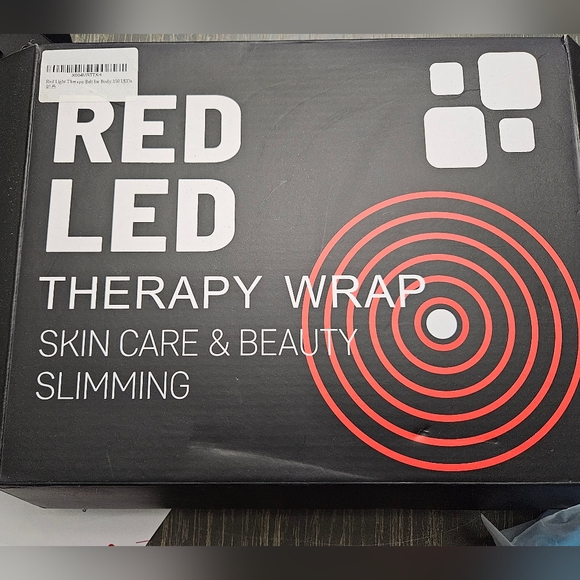 LED Therapy Belt with Black and Blue Design - Picture 2 of 7